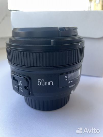 Объектив yongnuo 50mm f1 8 for Nikon