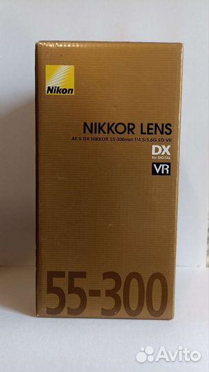 Объектив Nikon AF-S DX nikkor 55-300mm