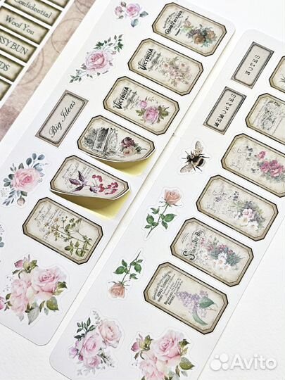 Набор наклеек Notes