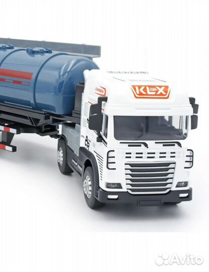 Машинка Металлическая Фура бензовоз
