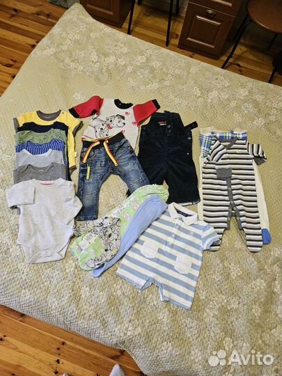 Вещи пакетом для мальчика 62 68