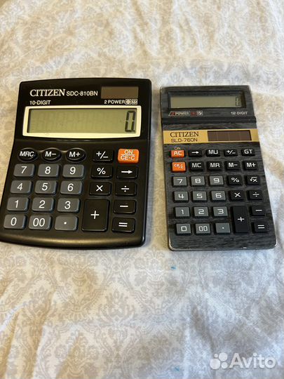 Калькулятор citizen на солнечных батареях