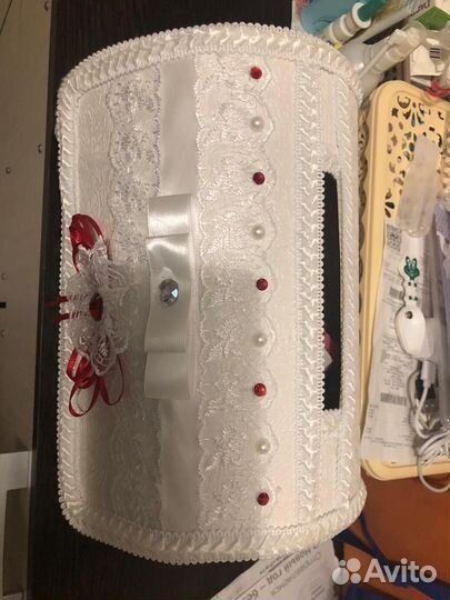 Свадебный сундук для денег