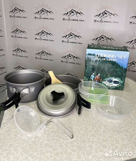 Набор посуды для кемпинга