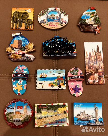 Магниты сувенирные. Города и страны