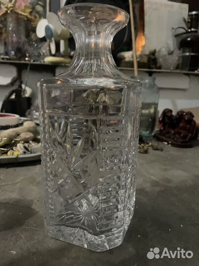 Графин хрустальный СССР