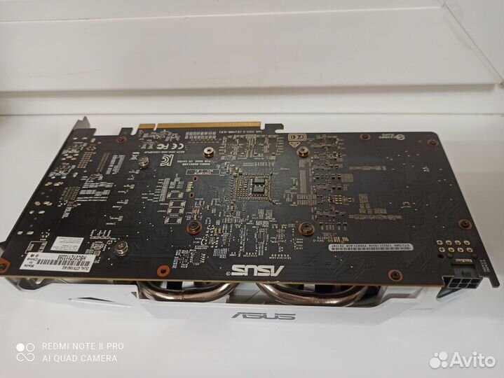 Видеокарта GeForce GTX 1060 6GB asus dual