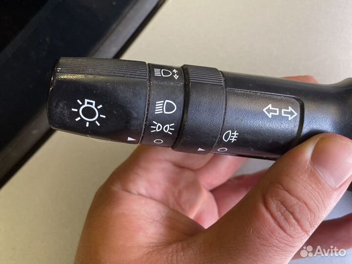 Киа Рио 3 подрулевой переключатель света- блок све