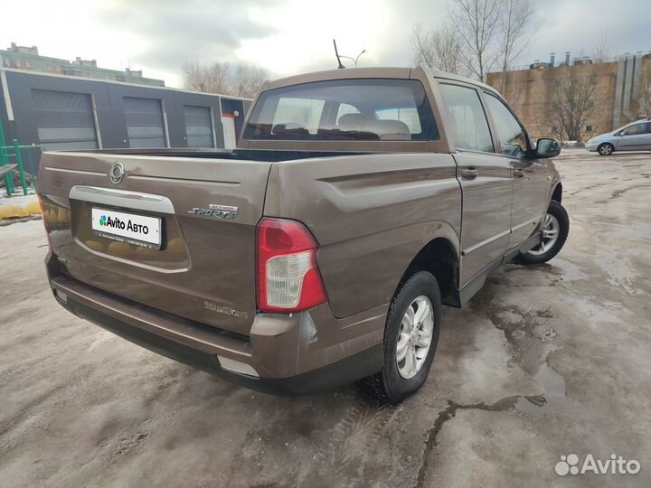 SsangYong Actyon Sports 2.0 МТ, 2012, 417 000 км