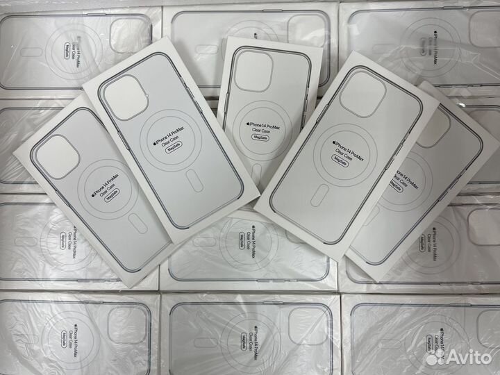 Чехол Clear Case 14 Pro с Анимацией