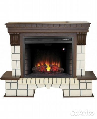 Электрокамин Stone new + Moonblaze LUX 26