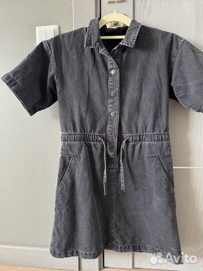 Джинсовый сарафан