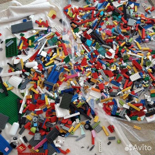 Lego детали пакетом