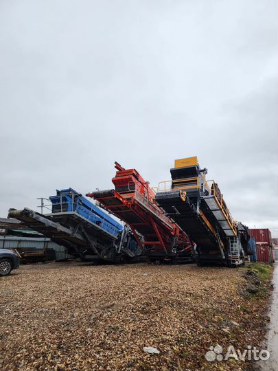 Аренда дробилки, грохота