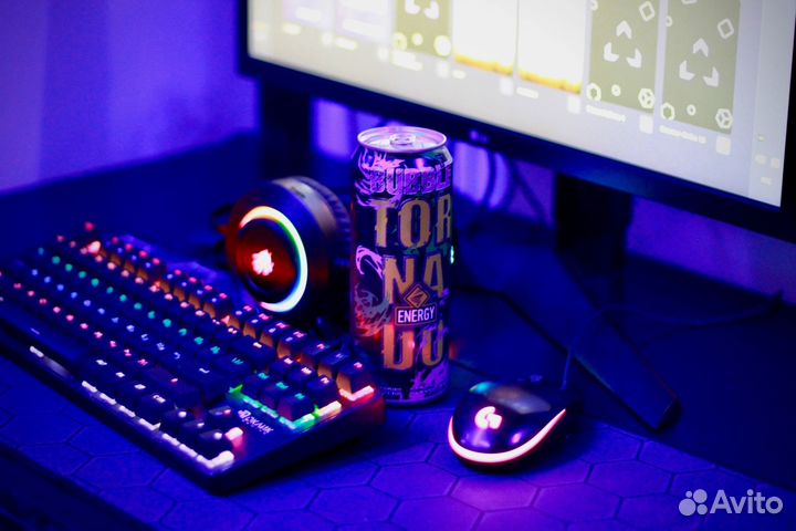 Наушники + клавиатура + игровая мышь