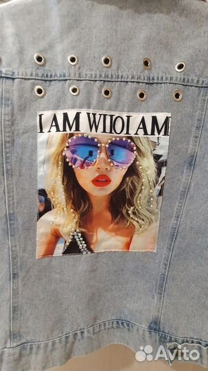 Джинсовая куртка, р. 152