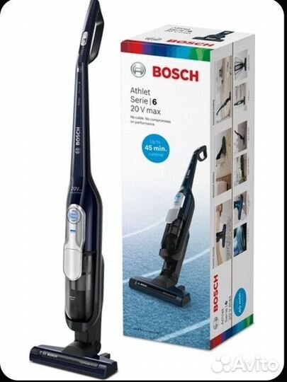 Вертикальный пылесос bosch Athlet BCH85N