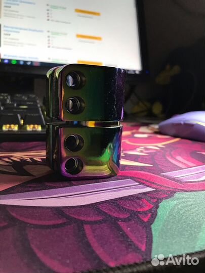 Зажим для трюкового самоката scs