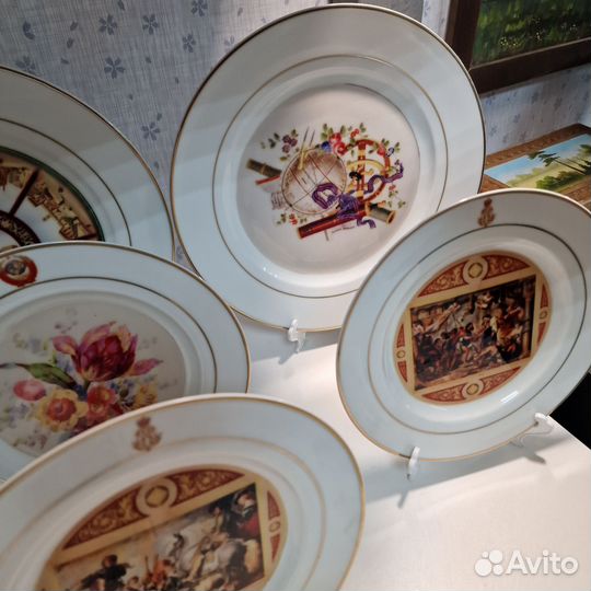 Тарелки коллекционные фарфор