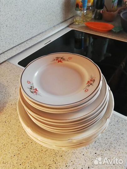 Тарелки СССР 15 штук без сколов