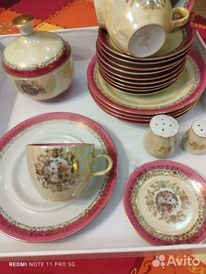Сервиз чайный Мадонна гдр в идеальном состоянии