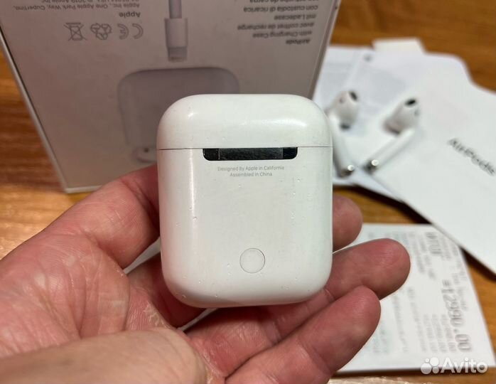 Наушники Airpods 2 оригинал