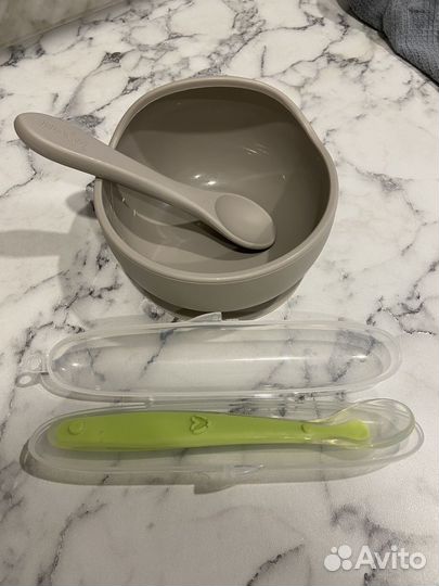 Силиконовая тарелка