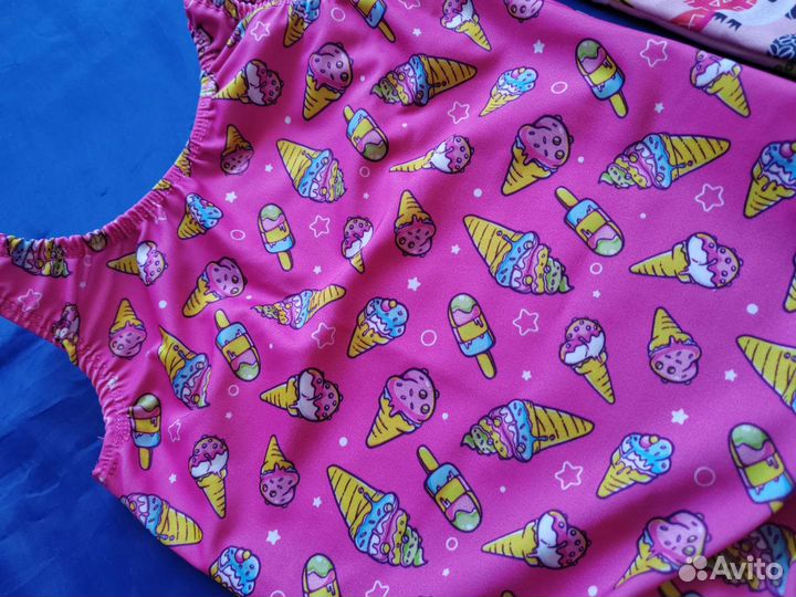 Купальник слитный для девочки