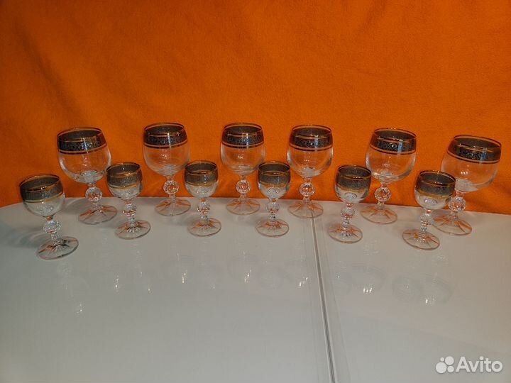 Bohemia бокалы и рюмки, комплект