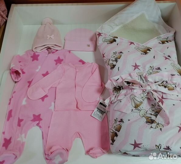 Одеяло на выписку для новорожденного