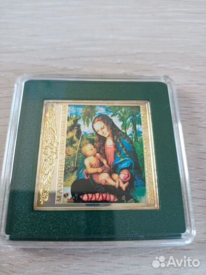 Монета 1 доллар 2013 Мадонна под елями