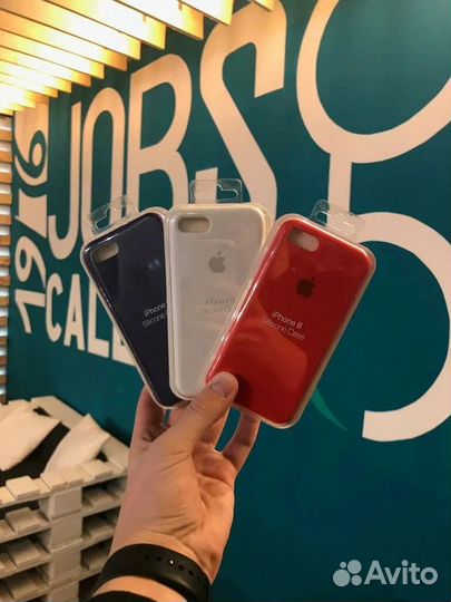 Силиконовые чехлы на iPhone любой модели