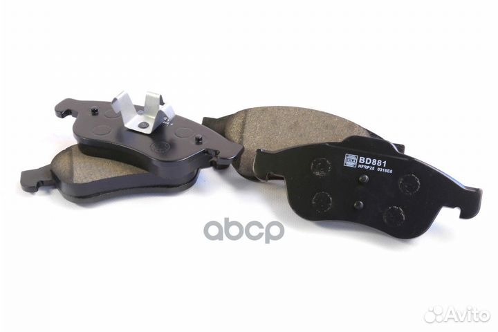 Колодки тормозные дисковые renault Duster (+ABS