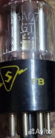 Радиолампа 6AQ7GT EF861 EL84 6С19П-В