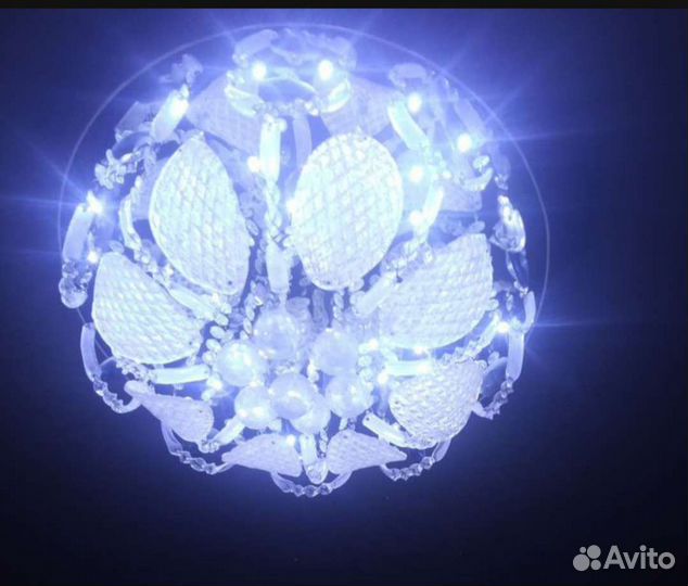 Люстра потолочная светодиодная бу