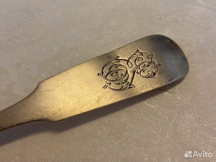 Ложка серебро 84