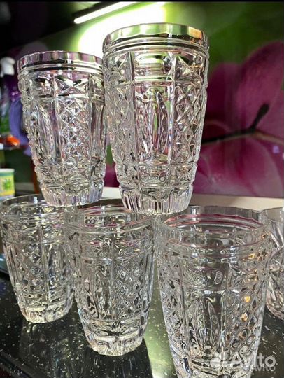 Стаканы Хрустальные СССР Набор