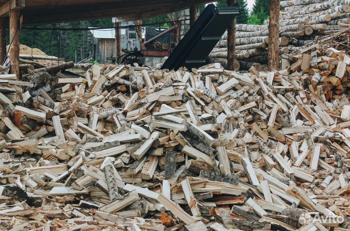 Дрова березовые колотые