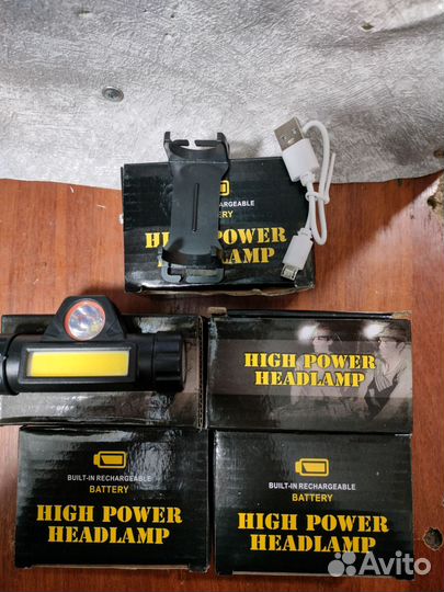 Налобный фонарик