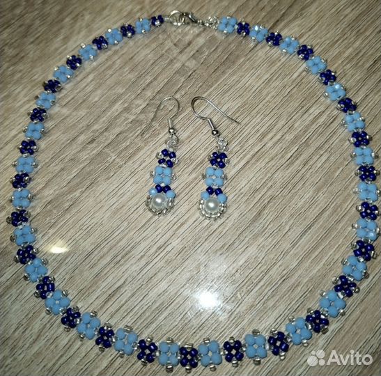 Колье+серьги