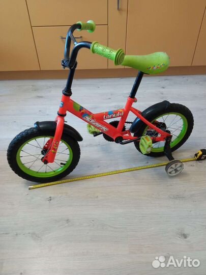 Детский велосипед 4-х колесный 3-6 лет