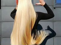 Натуральные волосы для наращивания блонд 60 70 80