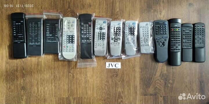 Пульт JVC, Errison, Hunday, Trony, Витязь, Рубин