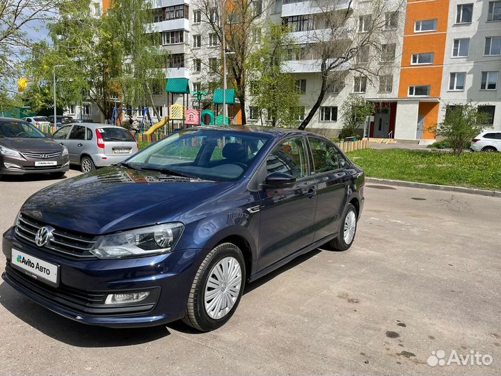 Volkswagen Polo 1.6 AT, 2017, 59 000 км