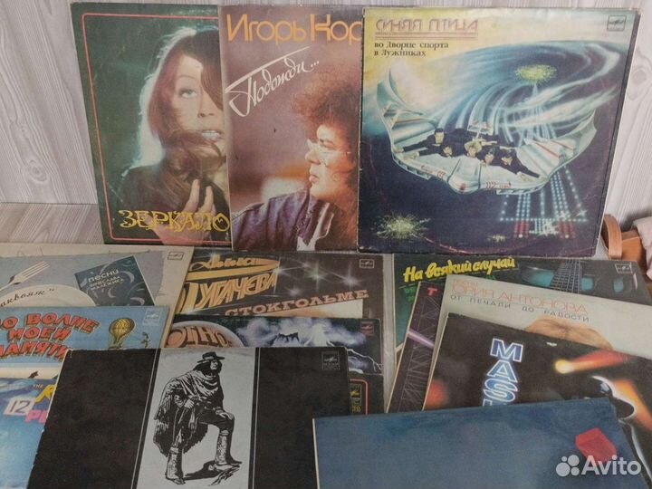 Виниловые пластинки СССР