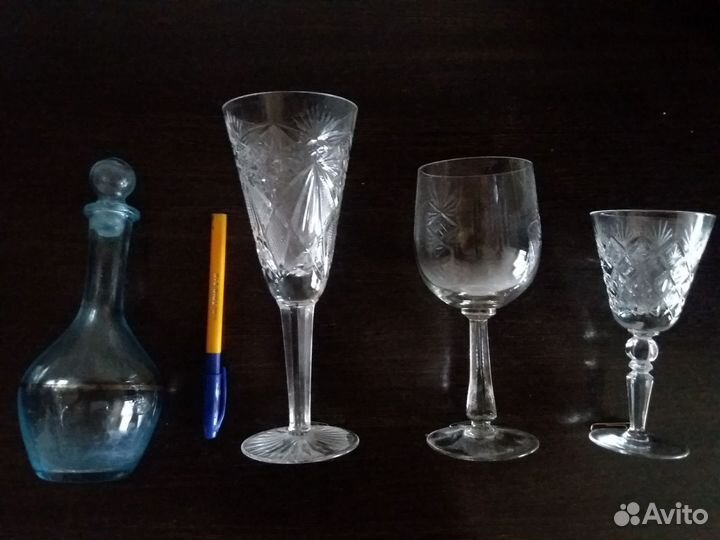 Графин бокал фужер