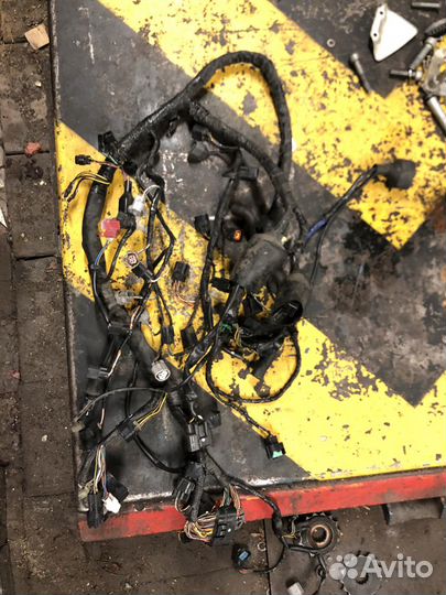 Kawasaki zx6r 09-12 проводка америка