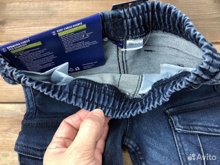 Джинсовые шорты для мальчика Германия