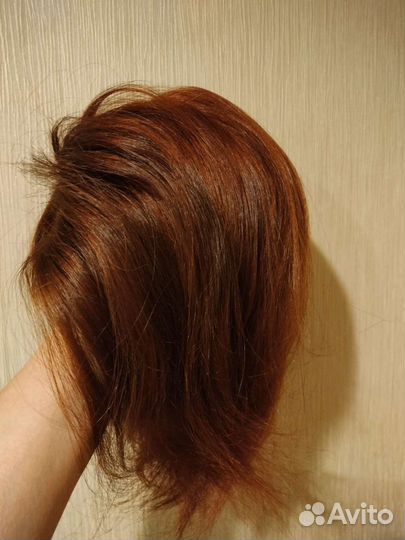 Шиньон из натуральных волос