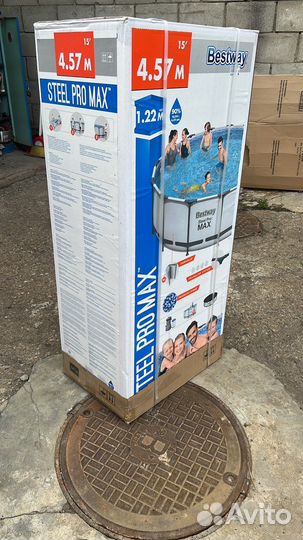 Бассейн каркасный 457х122 новый